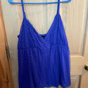 Torrid Bright blue tank